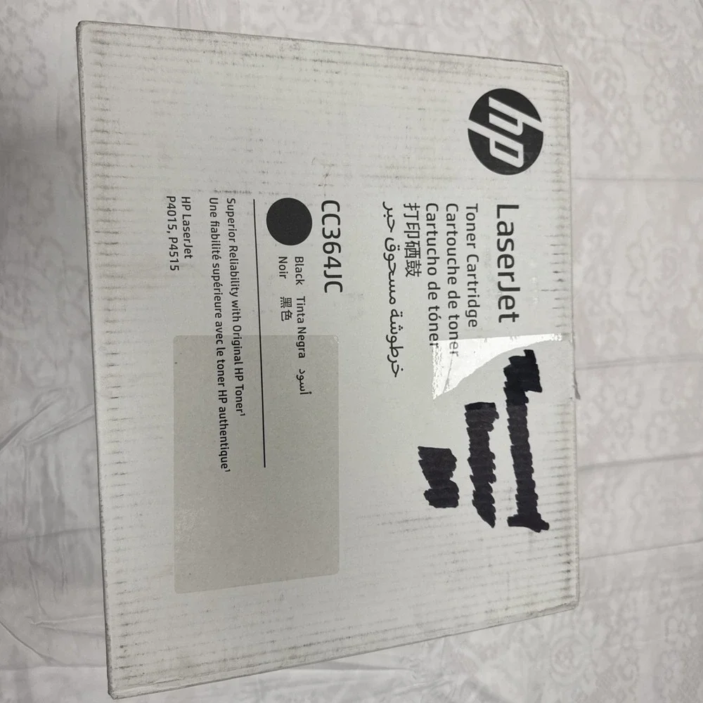 HP‎ 64X CC364JC Black High Yield Toner For LaserJet P4015, P4515 Pages Open Box